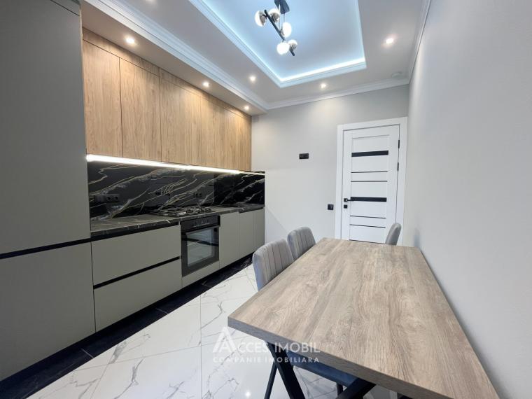 Solomon Construct! str. Jubiliară, Botanica, 1 cameră + living! Euroreparație! + Terasă!: 4