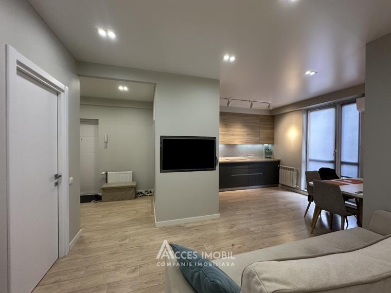 Buiucani, str. Ion Creangă, 2 camere + living. Euroreparație!: 1