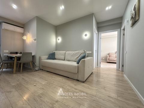 Buiucani, str. Ion Creangă, 2 camere + living. Euroreparație!: 2