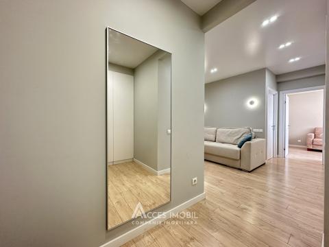 Buiucani, str. Ion Creangă, 2 camere + living. Euroreparație!: 3