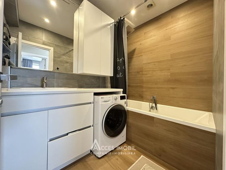 Buiucani, str. Ion Creangă, 2 camere + living. Euroreparație!: 9