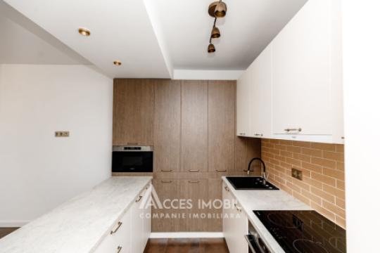 Inamstro! Bloc Nou! Buiucani, str. Calea Ieșilor, 1 cameră + living. Reparație Premium!: 1