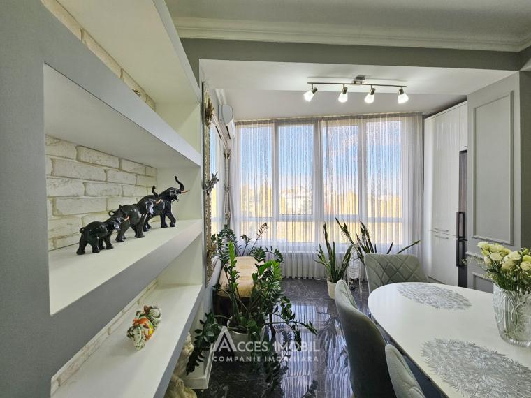 New Block! Telecenter, Sprancenoaia street, 3 rooms + living! Euro repair!: 6