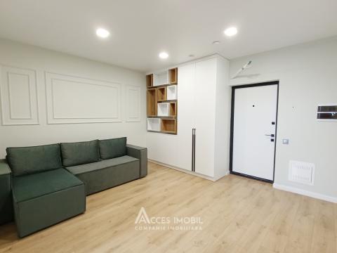 Bloc Nou! Durlești, str. Regina Elisabeta, 1 cameră + living. Euroreparație!: 2