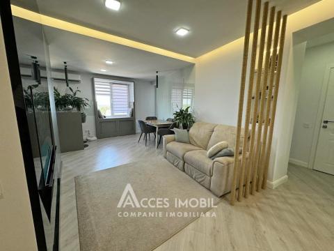 Bloc nou! Buiucani, str. Angela Păduraru, 2 camere + living. Euroreparație!: 5