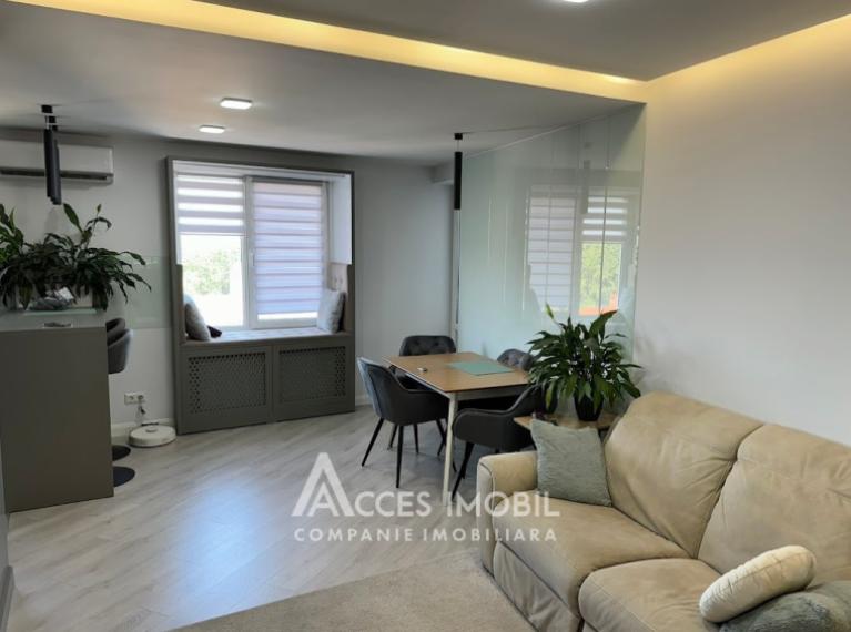 Bloc nou! Buiucani, str. Angela Păduraru, 2 camere + living. Euroreparație!: 6