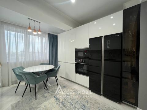 Premium-Tower! Centru, str. B. P. Hașdeu, 2 camere + living. Euroreparație!: 3