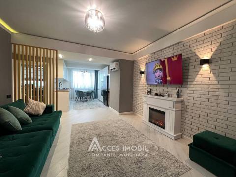 Premium-Tower! Centru, str. B. P. Hașdeu, 2 camere + living. Euroreparație!: 5