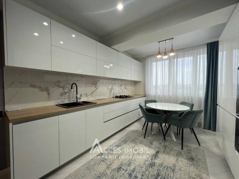 Premium-Tower! Centru, str. B. P. Hașdeu, 2 camere + living. Euroreparație!: 2