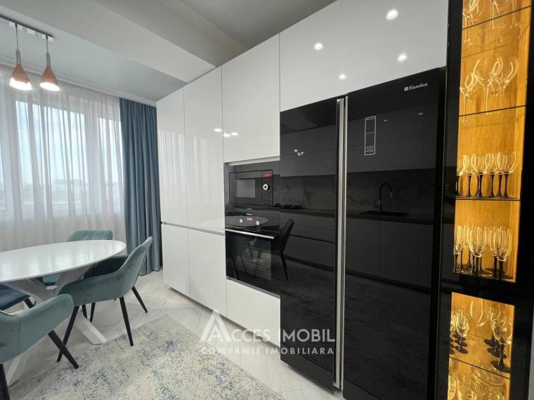 Premium-Tower! Centru, str. B. P. Hașdeu, 2 camere + living. Euroreparație!: 4