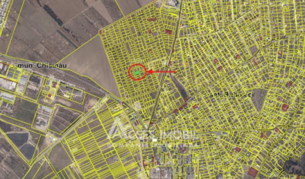 Teren pentru construcție 5 ari! Bubuieci, str. Dumitru Matcovschi!: 4