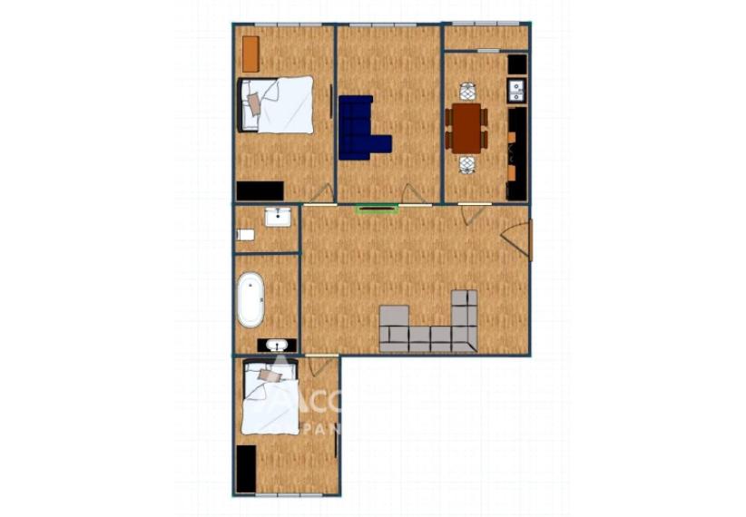 Ialoveni, str. Alexandru cel Bun, 3 camere. Încălzire Autonomă!: 14