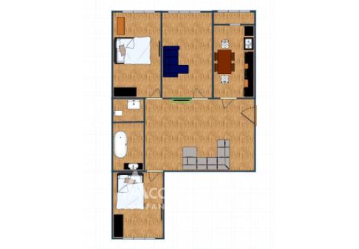 Ialoveni, str. Alexandru cel Bun, 3 camere. Încălzire Autonomă!: 14