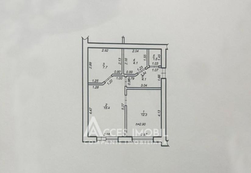 Spațiu Comercial 46m2! Centru, str. Ivan Zaikin. Euroreparație!: 7