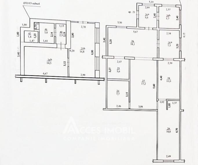 Botanica, Nicolai Zelinschi street, 3 rooms + living! Euro repair! Authonomus!: 25