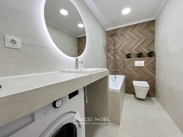 Bloc nou! Botanica, str. Ghica Vodă, 1 cameră + living! Euroreparație!: 6