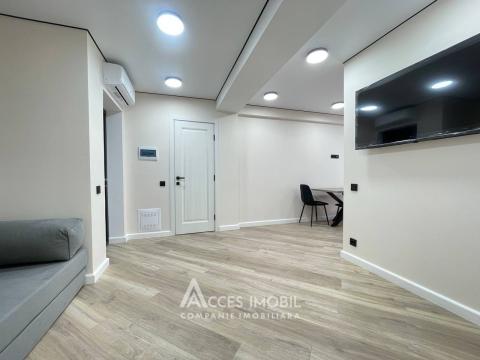 Bloc Nou! str. Nicolae Dimo, Durlești, 2 camere + living. Euroreparație!: 7