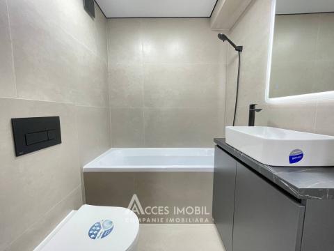 Bloc Nou! str. Nicolae Dimo, Durlești, 2 camere + living. Euroreparație!: 10