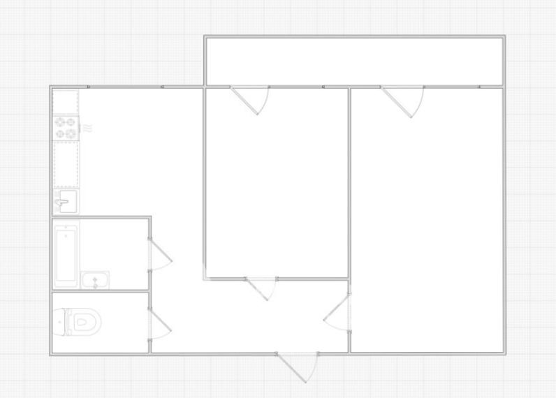 Botanica, str. Grenoble, 2 camere! Seria MS! De mijloc!: 9