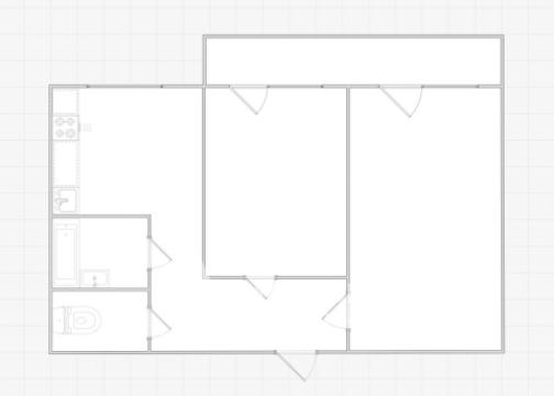 Botanica, str. Grenoble, 2 camere! Seria MS! De mijloc!: 9