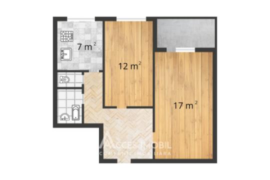 Botanica, bd. Dacia, 2 camere!  Localizare de Mijloc!: 14