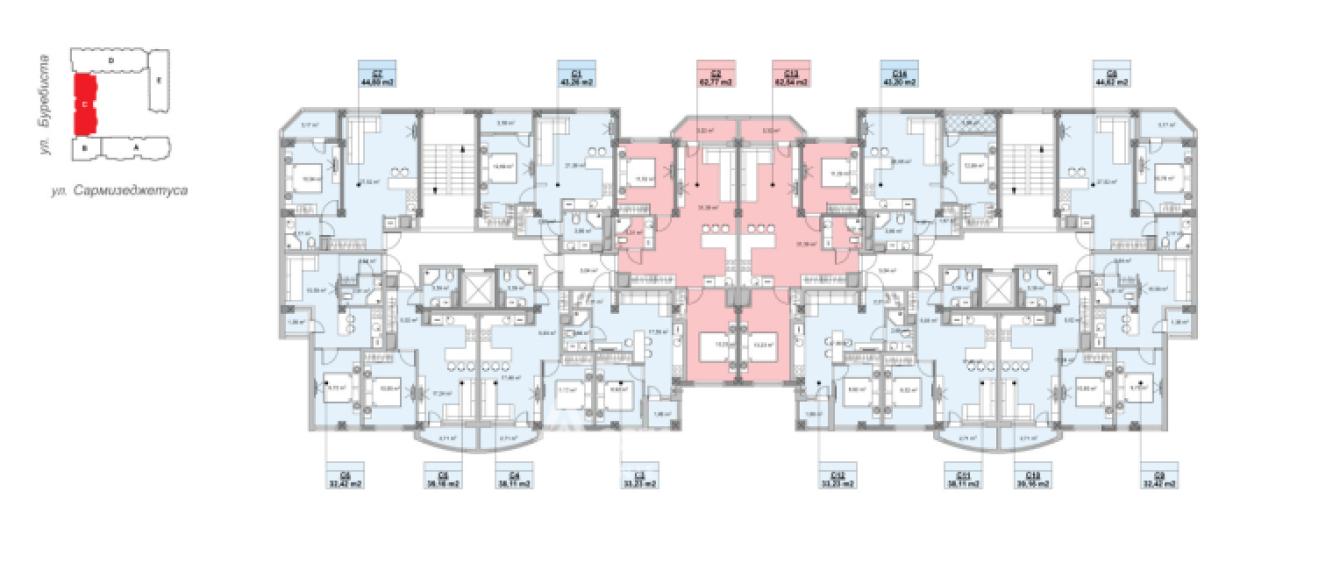 Kirsan! Botanica, str. Sarmizegetusa, 1 cameră + living. Variantă Albă!: 7