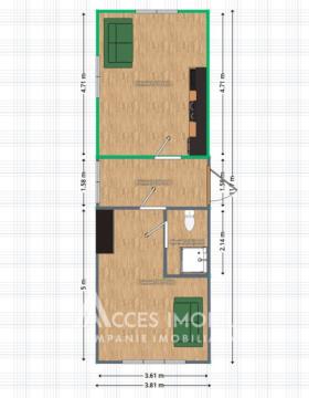 Центр, ул. А. Пушкин, 2 комнаты! Евро ремонт!: 14