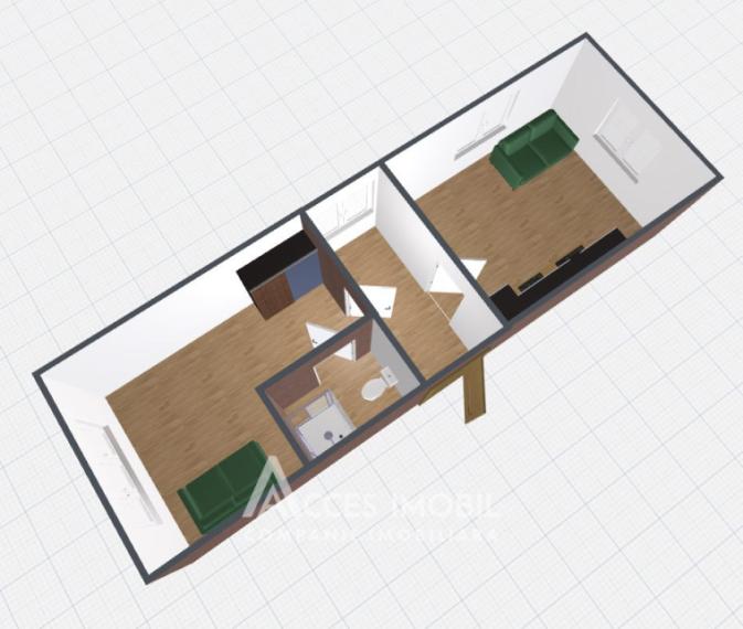 Центр, ул. А. Пушкин, 2 комнаты! Евро ремонт!: 15