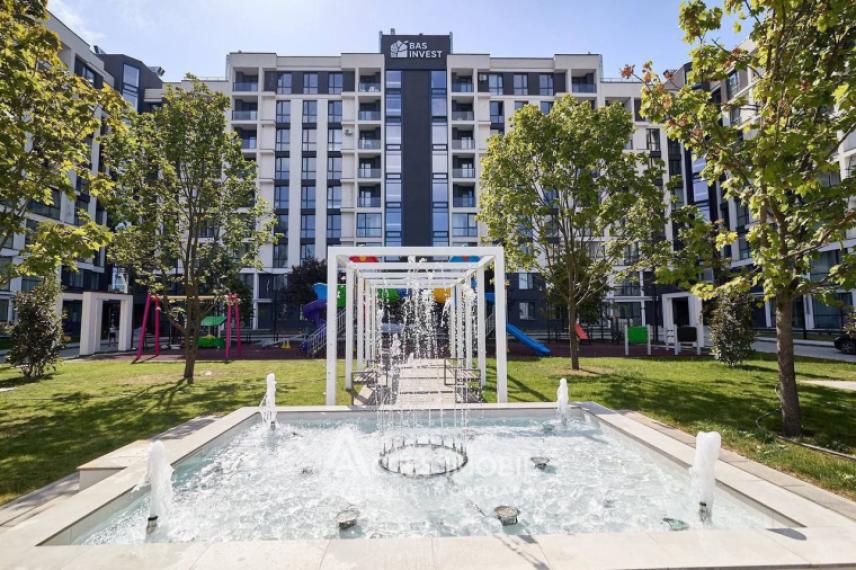 New Block! Durlesti, Nicolae Dimo street, 1 room + living! Euro repair!: 0