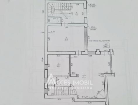 Chirie! Spațiu Comercial 380m2! Centru, str. Alexei Șciusev. Euroreparație!: 32