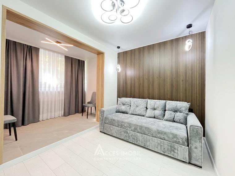 Buiucani, Ion Creanga street, 2 rooms + living. Euro Repair!: 2