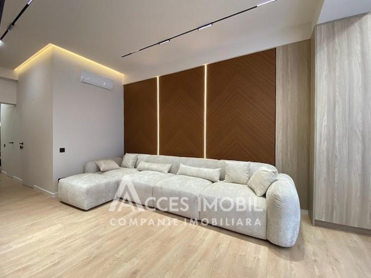 Lagmar! str. Liviu Deleanu, Buiucani, 2 camere + living. Euroreparație!: 1