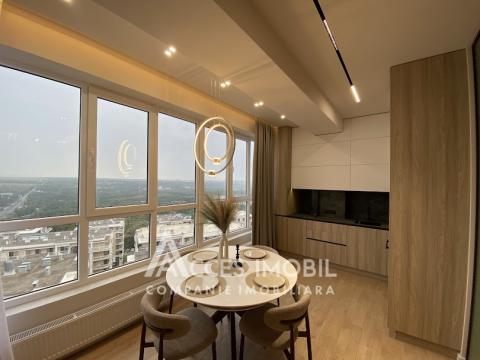 Lagmar! str. Liviu Deleanu, Buiucani, 2 camere + living. Euroreparație!: 6