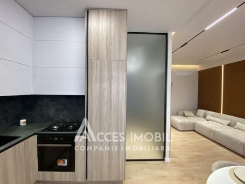 Lagmar! str. Liviu Deleanu, Buiucani, 2 camere + living. Euroreparație!: 8