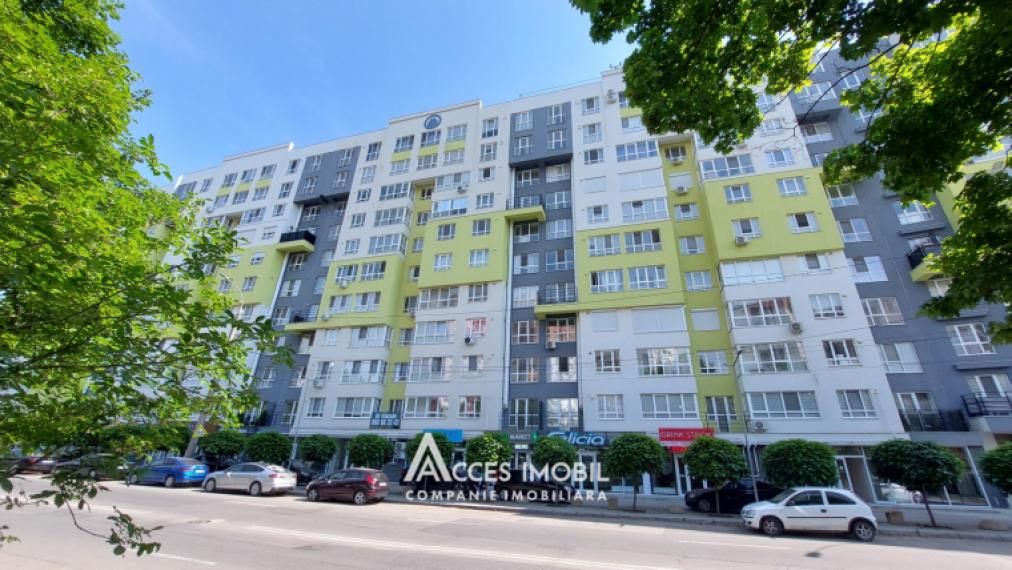 Lagmar! str. Liviu Deleanu, Buiucani, 2 camere + living. Euroreparație!: 44