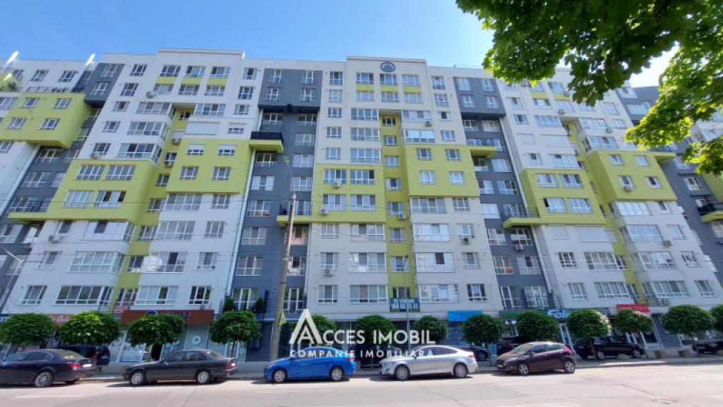 Lagmar! str. Liviu Deleanu, Buiucani, 2 camere + living. Euroreparație!: 45