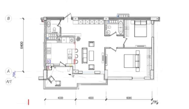 Satul German! Botanica, str. Europa,  3 camere + living. Variantă Albă!: 2