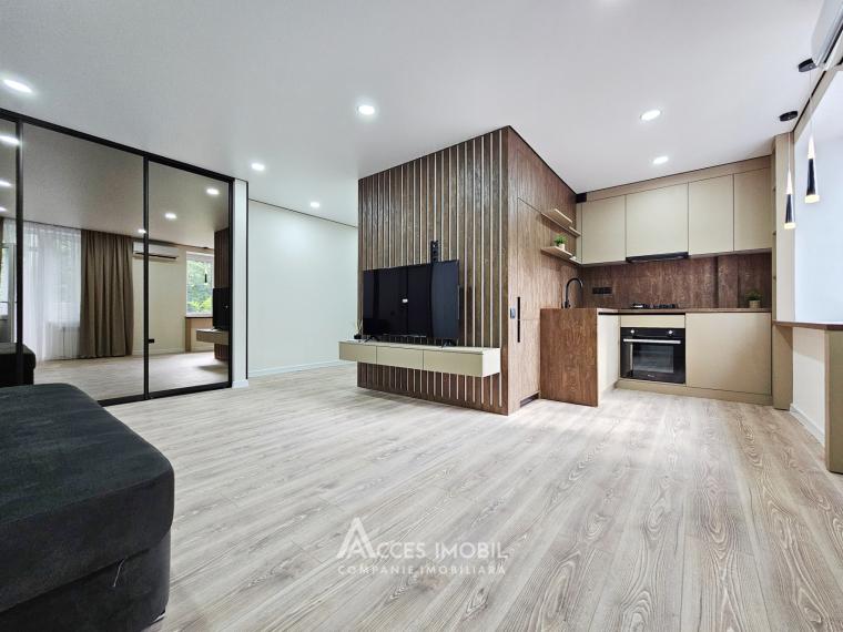 Botanica, bd. Dacia, 2 camere + living! Euroreparație!: 2