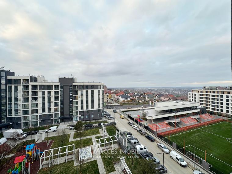 Colina Verde Residence! Новострой! Дурлешты, ул. Николае Димо, 1 комната + гостиная! Евро ремонт!: 15