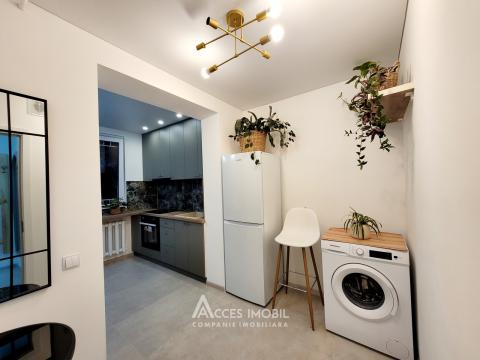 Botanica, str. Burebista, 1 cameră + living! Euroreparație! De mijloc!: 4