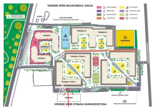 Newton House! Ботаника, ул. Грэдина Ботаникэ, 1 комнатa. Белый Вариант!: 14