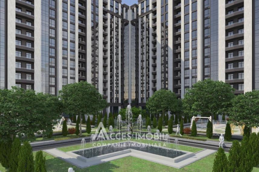 Newton House! Botanica, Gradina Botanica street, 3 rooms + living. White Version!: 2