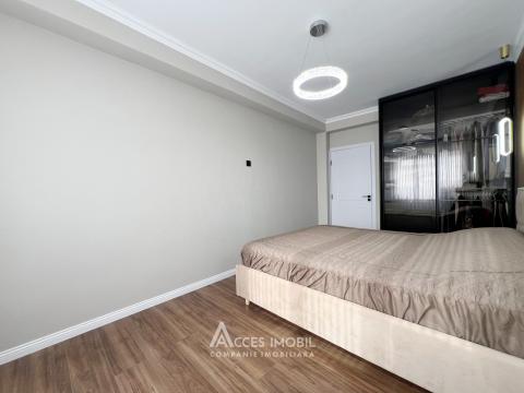 Bloc Nou! str. Cartușa, Durlești, 2 camere + living. Euroreparație!: 3