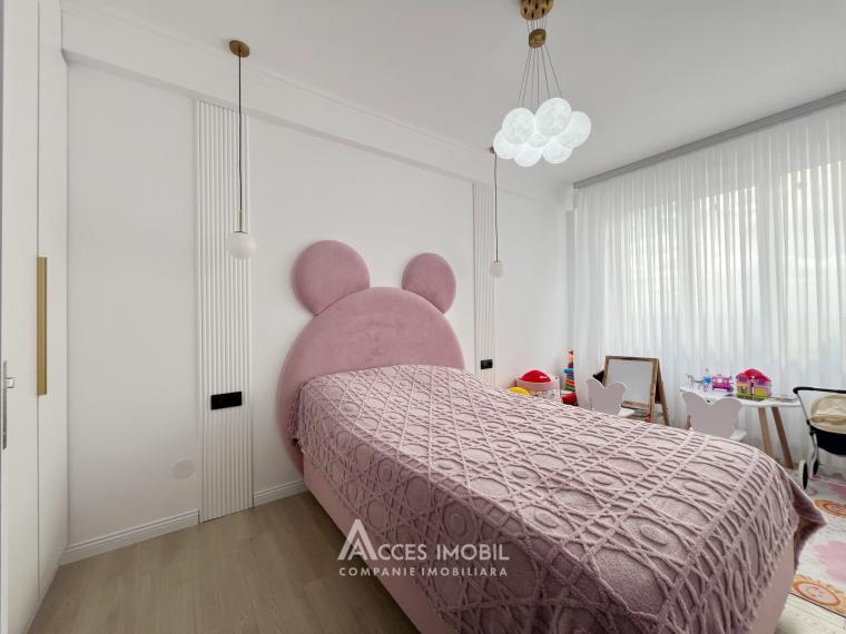 Bloc Nou! str. Cartușa, Durlești, 2 camere + living. Euroreparație!: 4