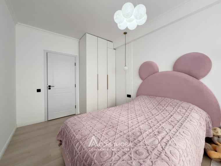 Bloc Nou! str. Cartușa, Durlești, 2 camere + living. Euroreparație!: 5