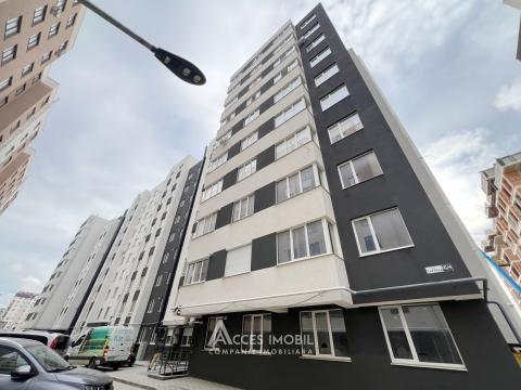 Bloc Nou! str. Cartușa, Durlești, 2 camere + living. Euroreparație!: 10