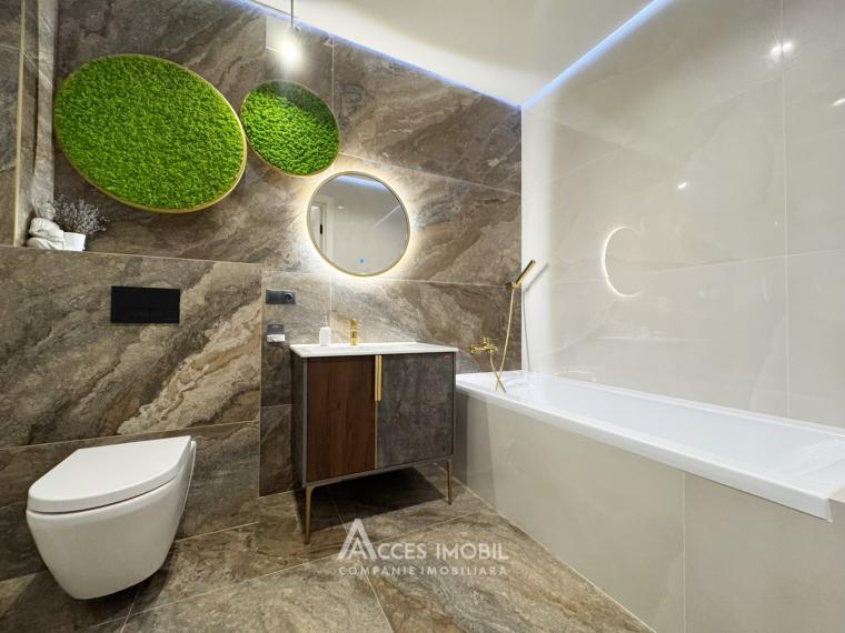 Inamstro! Центр, ул. Аврaм Янку, 2 комнаты + гостиная. Евроремонт!: 13