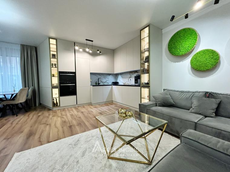 Inamstro! Центр, ул. Аврaм Янку, 2 комнаты + гостиная. Евроремонт!: 2