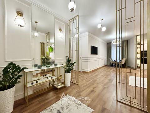 Inamstro! Центр, ул. Аврaм Янку, 2 комнаты + гостиная. Евроремонт!: 8