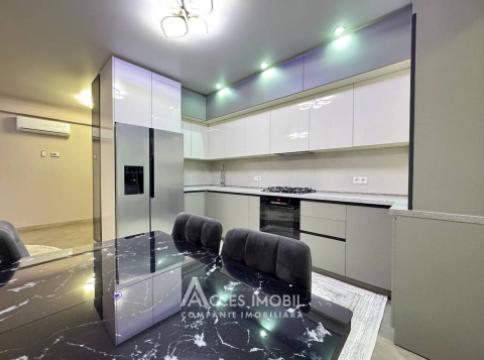 Chirie! Bloc Nou! Telecentru, str. Sprâncenoaia, 2 camere + living! Euroreparație!: 4